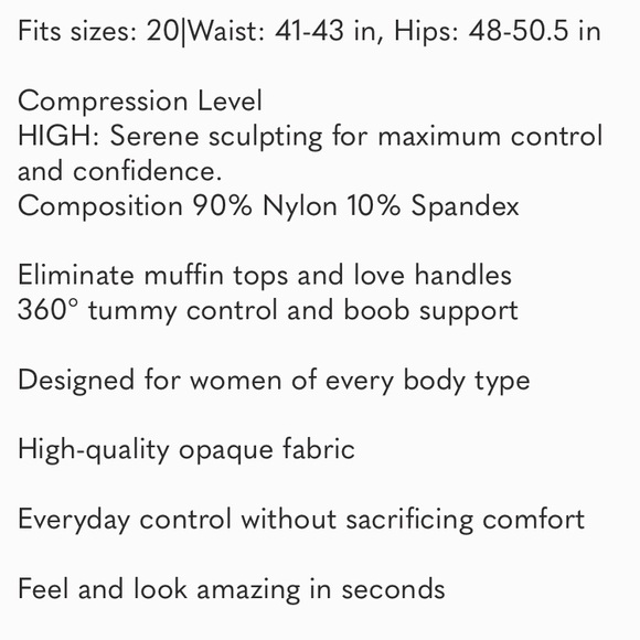 Shapermint Essentials All Day Every Day Scoop Neck Cami 3X - Picture 4 of 4